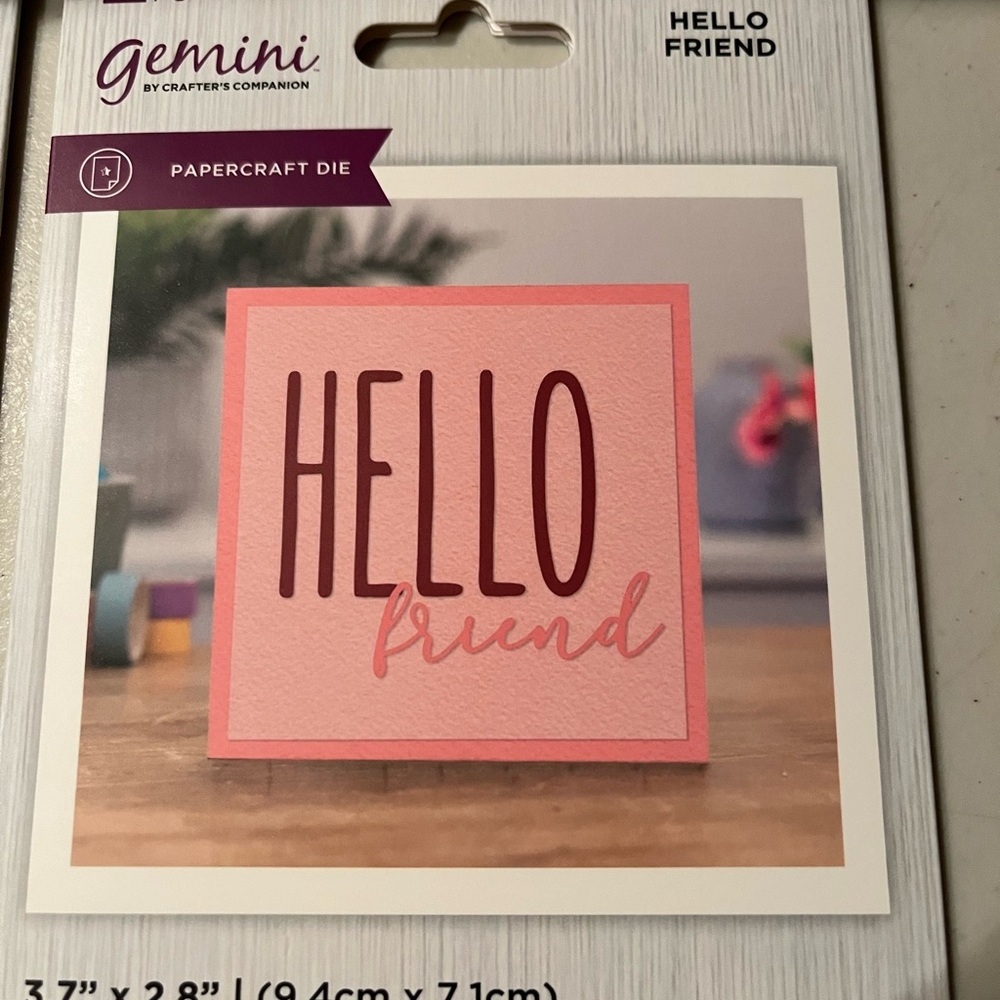 Papercraft Die Set - Multicolor Gemini. Expressions 4 - Picture 4 of 6